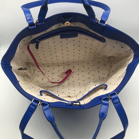 On 34th Cobalt Glaze Leightonne Tote - NWT - Picture 10 of 11